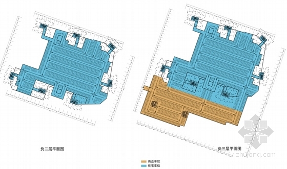 [重庆]简欧式豪华住宅区规划设计方案文本-简欧式豪华住宅区规划设计平面图