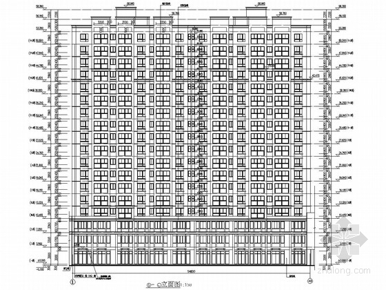 5层楼建筑施工图资料下载-[西宁]18层剪力墙高层住宅楼结构施工图（含建筑图）