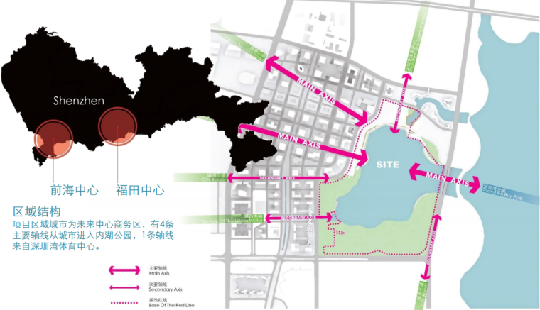 [深圳]湾内湖公园景观设计方案文本 A-1城市背景