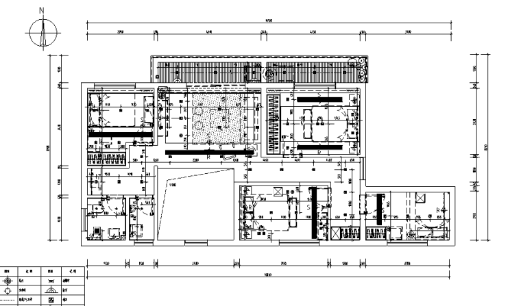 慢慢|杭州千岛湖别墅设计施工图（附效果图）-天花灯具尺寸图