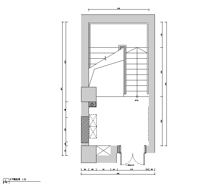 中餐厅厨房平面资料下载-天域阁混搭风格中餐厅设计施工图（附效果图）