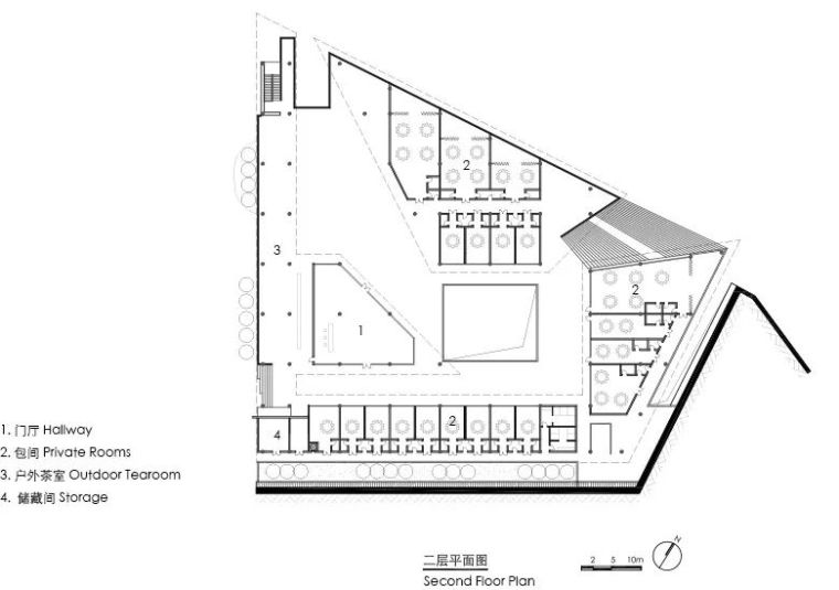 连接城市和码头断层的“楔子” - 云阳四方井服务建筑_22