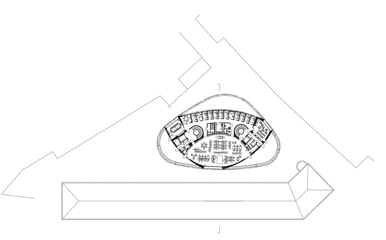 瑞典皇家理工学院建筑学院平面图