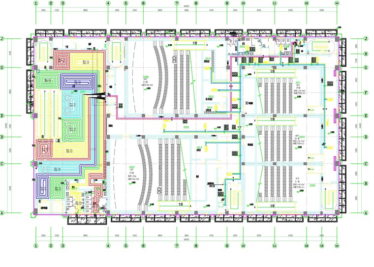 某电影院暖通设计图（含管线综合平面图、大样详图等）_2