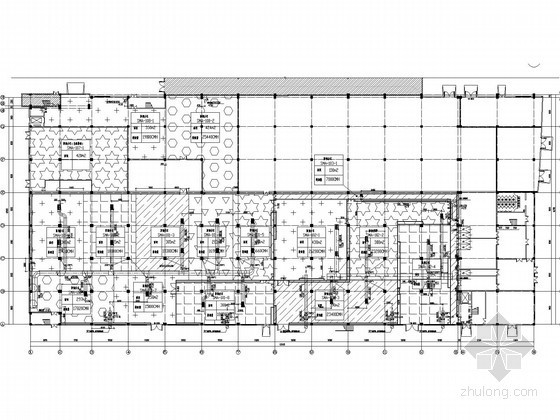 四层工业厂房施工图资料下载-[江苏]大型工业厂房空调通风及防排烟系统设计施工图（洁净空调）