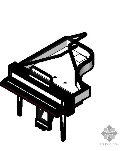 CAD钢琴模块资料下载-钢琴