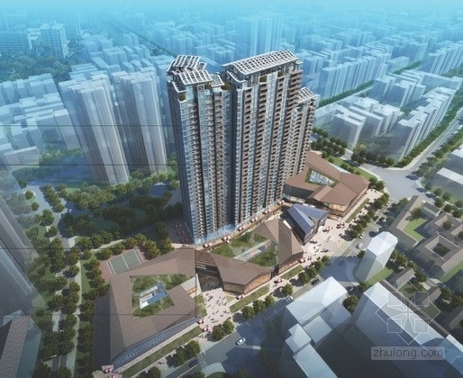 高层商住建筑设计说明资料下载-[四川]34层高层商住楼建筑设计方案文本