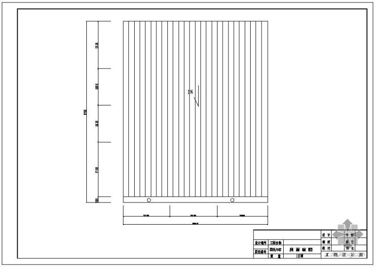 拱形屋面板资料下载-某网架屋面板节点构造详图