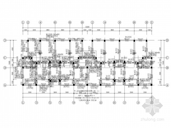 8层框架住宅资料下载-8层坡屋顶框架住宅结构施工图