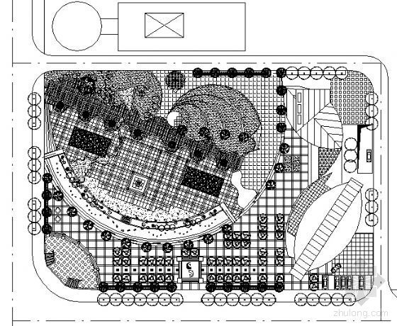小型广场规划设计资料下载-沙坪绿色艺术广场规划设计