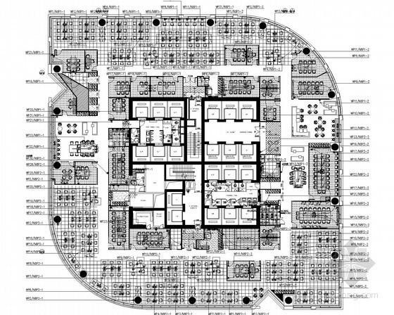 建筑办公楼设计图资料下载-[广东]2014最新世界知名公司办公楼电气深化设计图