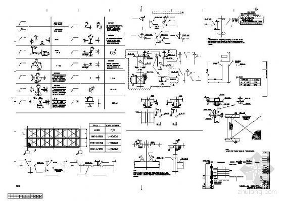 钢结构节点图su资料下载-[外文]钢结构节点连接标准图