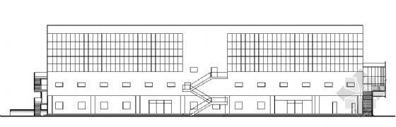 会议馆建筑施工图资料下载-某六层文化馆建筑施工图
