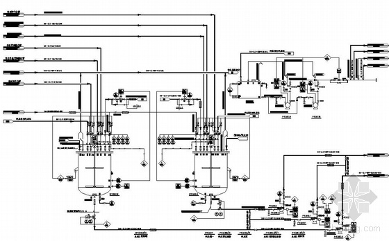 仪表管道流程图资料下载-某丁苯胶乳项目主装置工艺区管道仪表流程图
