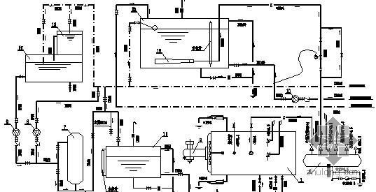 常压燃油锅炉房资料下载-某燃油锅炉房设计图纸