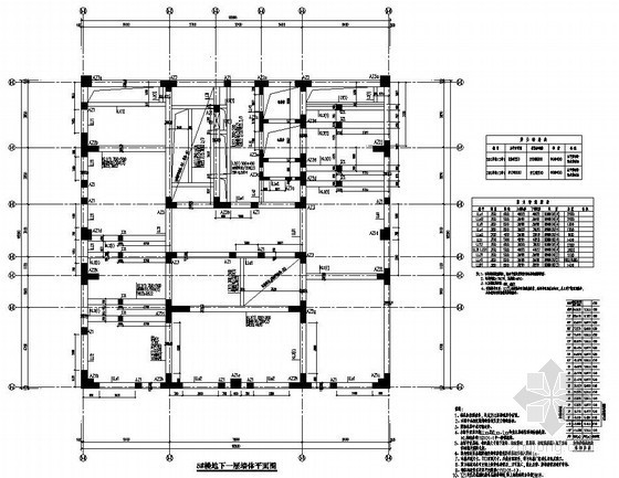 30层剪力墙湖南资料下载-[包头]30层剪力墙住宅结构设计图