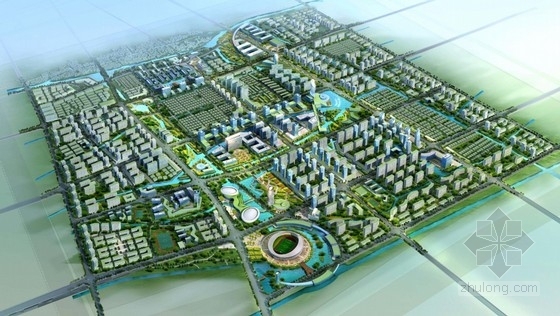 体育综合体文本资料下载-[江苏]大型城市综合体规划及单体设计方案文本