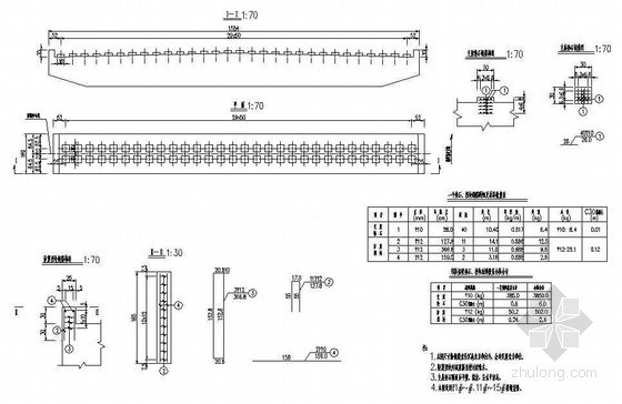 20m桥墩墩资料下载-20m预制空心板桥墩盖梁钢筋布置节点详图设计