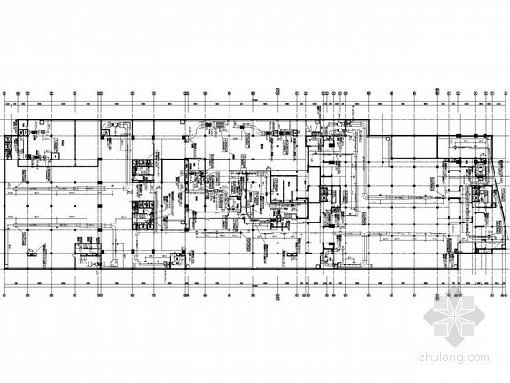 湖南地下热水资料下载-[湖南]高层商贸中心空调通风及防排烟系统设计施工图（大院设计）
