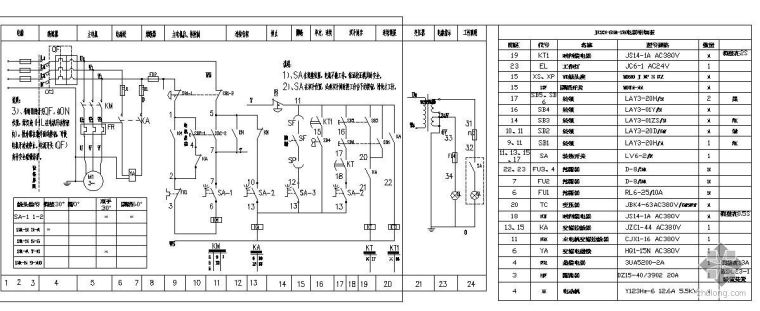 机床电气原理图资料下载-扬力JC23-63A-SM冲床二次原理图