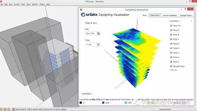 Sketchup创意模型资料下载-几款免费的sketchup节能分析实用小插件