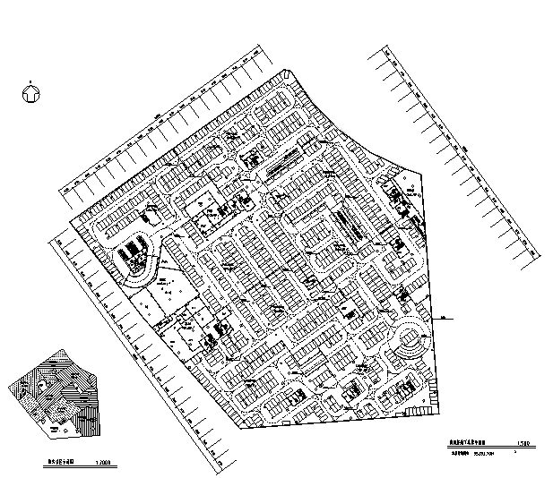 [广东]商务中心区（城市综合体）地下车库楼建筑方案cad图-商务中心区（城市综合体）地下车库楼建筑方案cad图