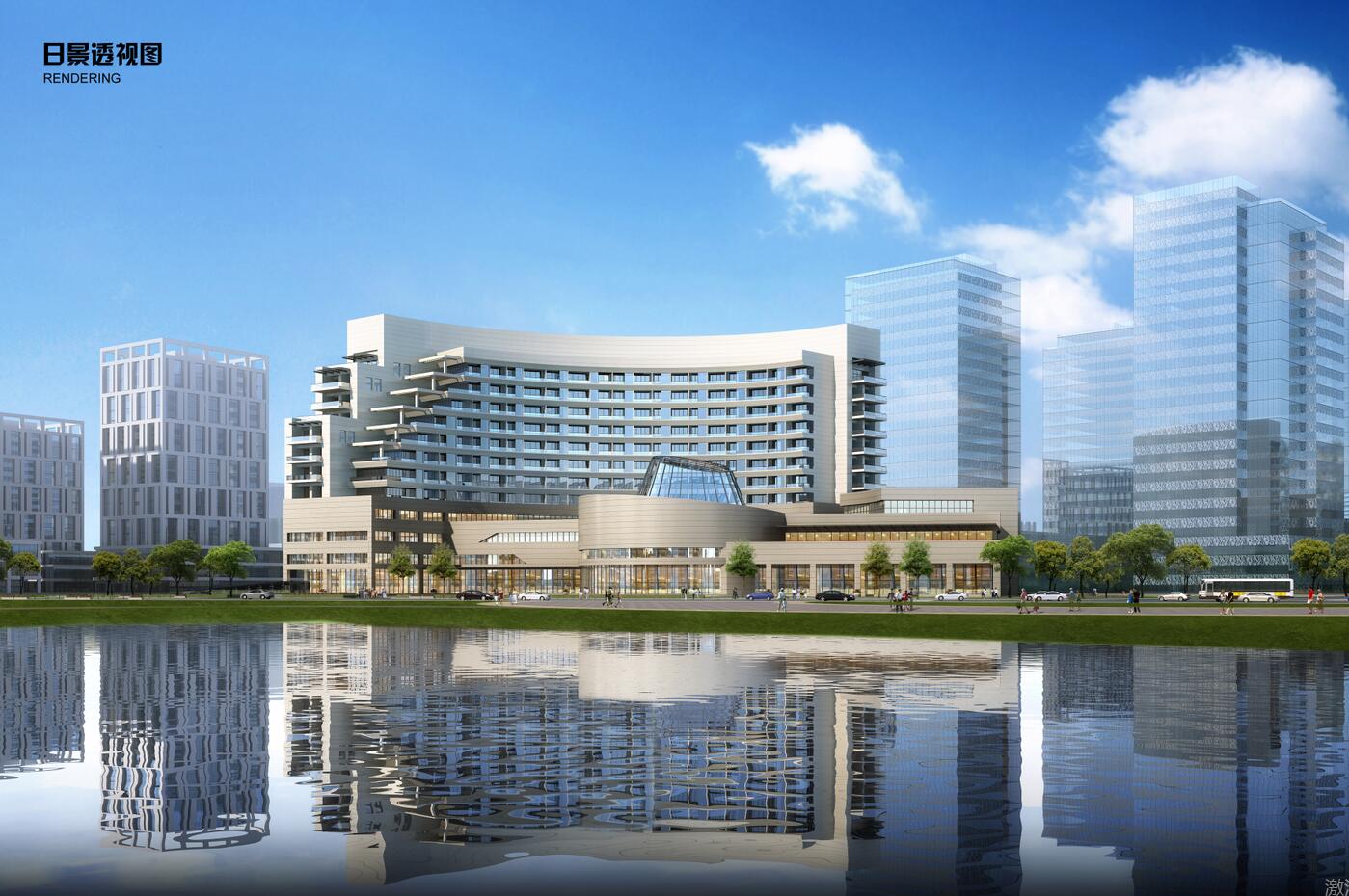 [江苏]响水城东酒店概念建筑方案三设计文本(jpg 72页)-宾馆酒店建筑-