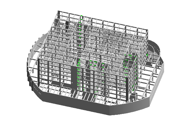 一建机电试题及答案资料下载-广联达二期Revit模型（含机电模型、建筑模型、装修模型、结构）