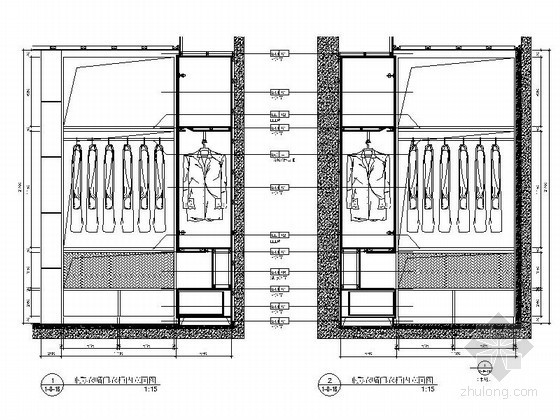 双门衣柜详图