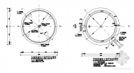 倒置a2o污水厂设计资料下载-A2O工艺污水处理厂图纸