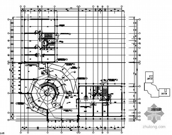 [贵州省水城]某三层售楼中心建筑施工图-3