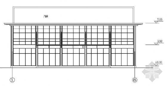 2层钢结构售楼部施工方案资料下载-某钢结构售楼部全套施工图纸