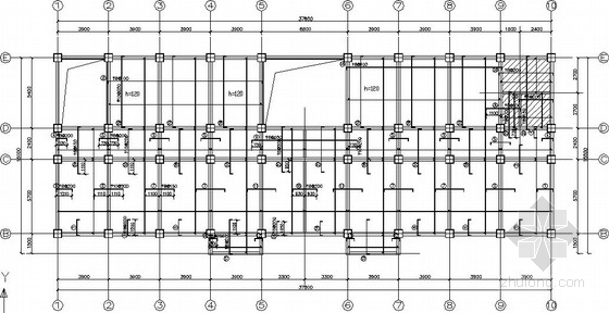 钢结构框架综合办公楼资料下载-纪委框架综合办公楼结构施工图