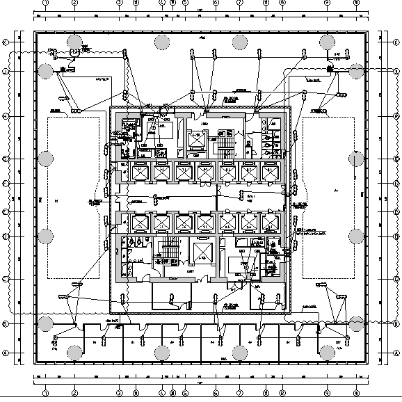 医药公司办公楼施工图资料下载-深圳超高层办公楼强弱电施工图