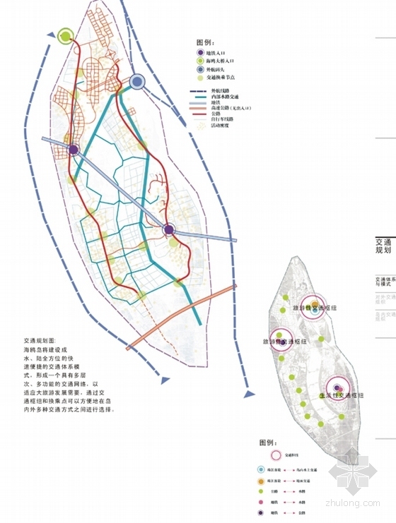 [广州]滨江现代风格城市规划设计方案文本（知名设计院）-滨江现代风格城市规划分析图