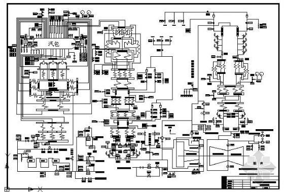 酒店锅炉系统循环图资料下载-锅炉用全套系统图