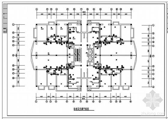 巴西中央公园公寓资料下载-公寓楼中央空调设计图