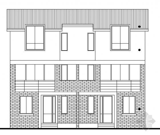 新建筑设计设计资料下载-新世纪村镇康房建筑设计方案3