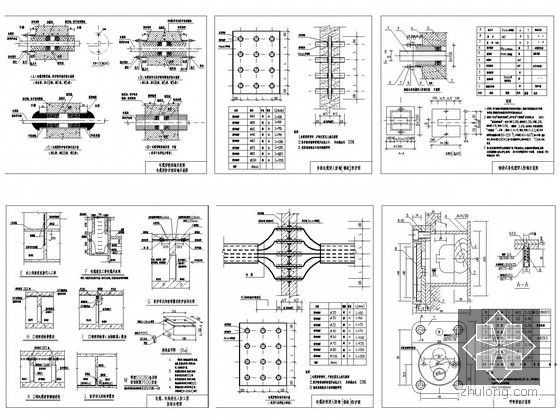 [无锡]超高层国际金融中心全套电气施工图纸210张（多大样图）-人防工程安装大样图
