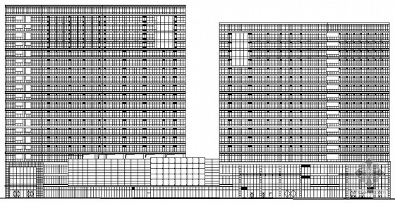 管理用房建筑结构水电资料下载-[广州惠州市]某二十层商务公寓建筑水电空调节能施工图
