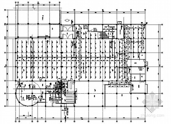 高层建筑室外排水施工图资料下载-某高层建筑的裙房给排水施工图