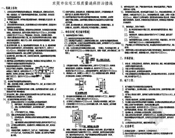 住宅节能降耗减排措施资料下载-[东莞]住宅工程质量通病防治措施