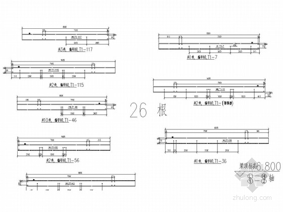 宝马4s店建筑设计图纸资料下载-[宝马4S店]次钢结构图纸