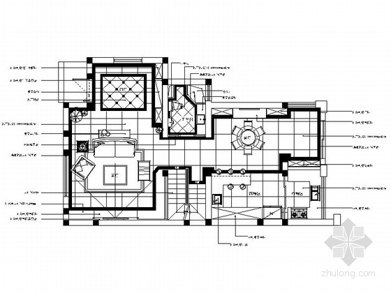 4层建别墅设计图资料下载-[上海]欧式尊享四层别墅施工图