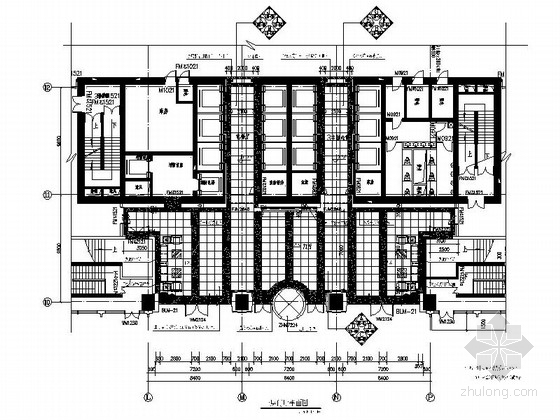 5A写字楼建筑施工图资料下载-[北京]东三环CBD核心区综合5A智能高端现代写字楼装修施工图（含效果及实景图）