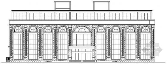 3层欧式建筑办公楼资料下载-某市欧式四层办公楼建筑方案图