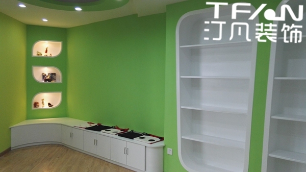 建筑培训学校施工图资料下载-[汀凡装饰]培训学校装修完工实景