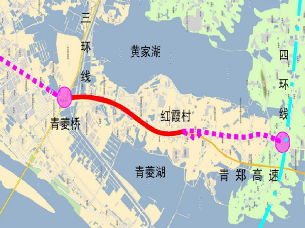 公路管线说明资料下载-武咸公路总体施工组织设计