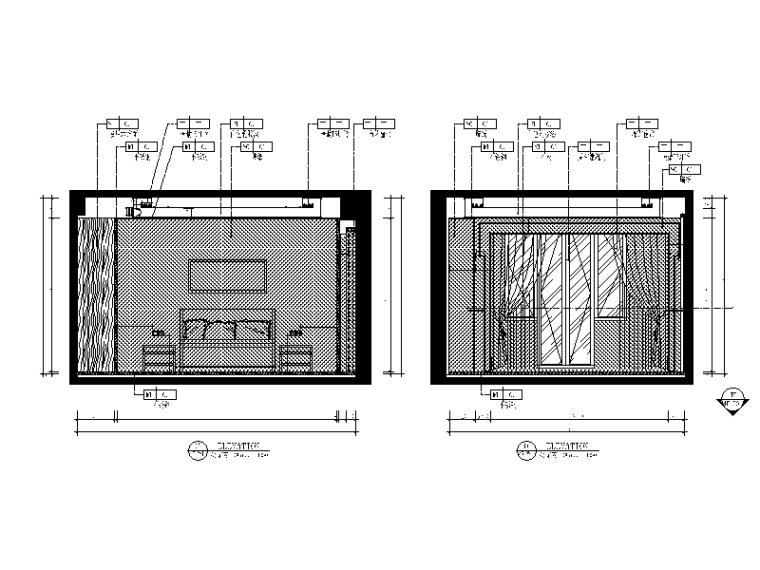 中式风格三层别墅CAD施工图、3D模型（含效果图、实景图）立面图