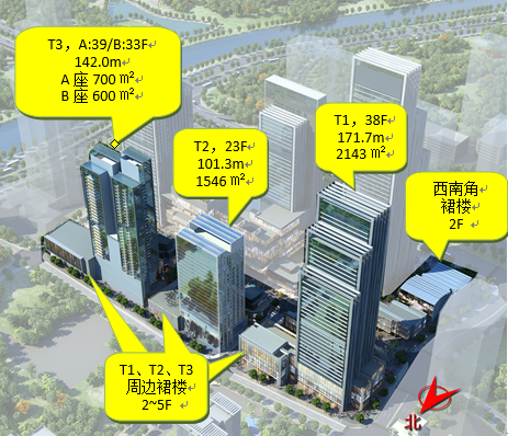 [广东]框架-核心筒结构商业建筑高大模板施工方案（141页）-37结构参数示意图